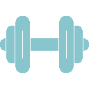 halter de academia, peso de exercício físico
